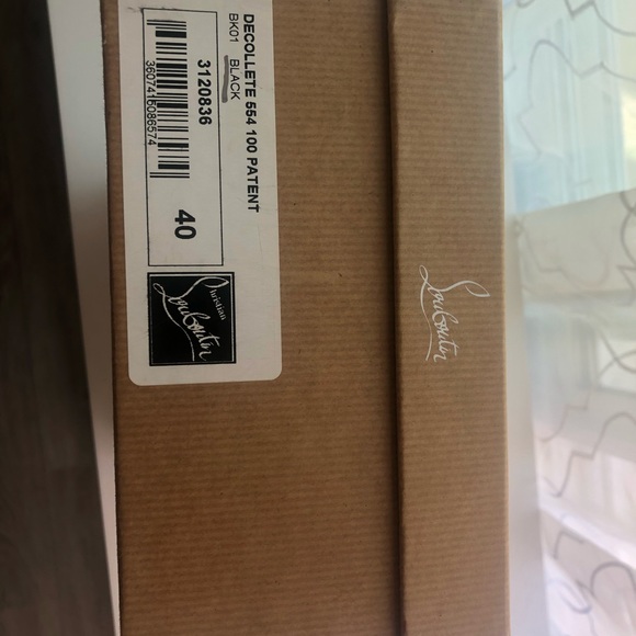 Décolleté 554 Patent Christian Louboutin - Picture 4 of 4